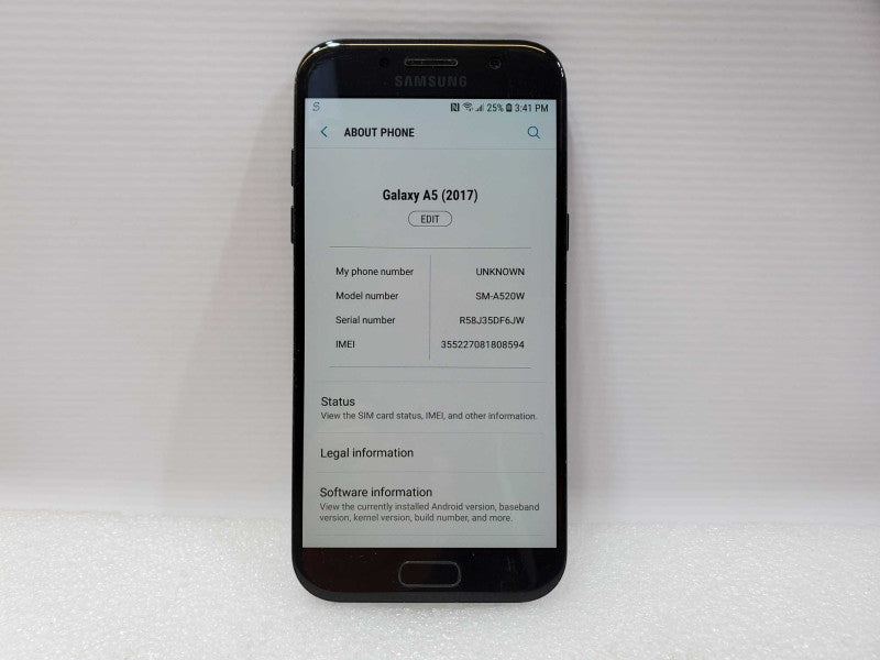 Samsung Galaxy A5 2017 - 5.2\\" - 32GB - Black - SM520W [Unlocked] (