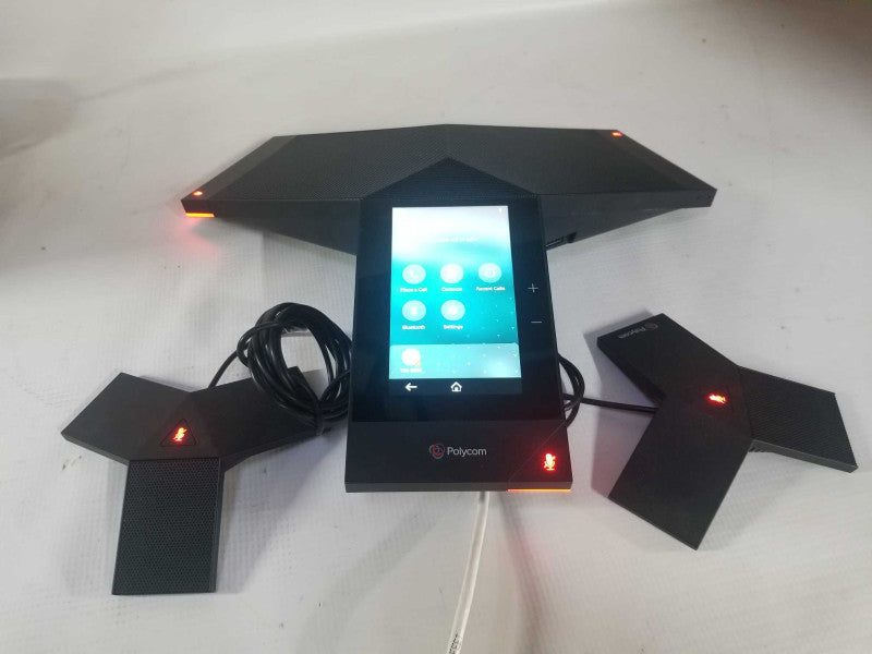 Polycom RealPresence Trio 8500 2x MICs Conference Phone _ Factory reset _