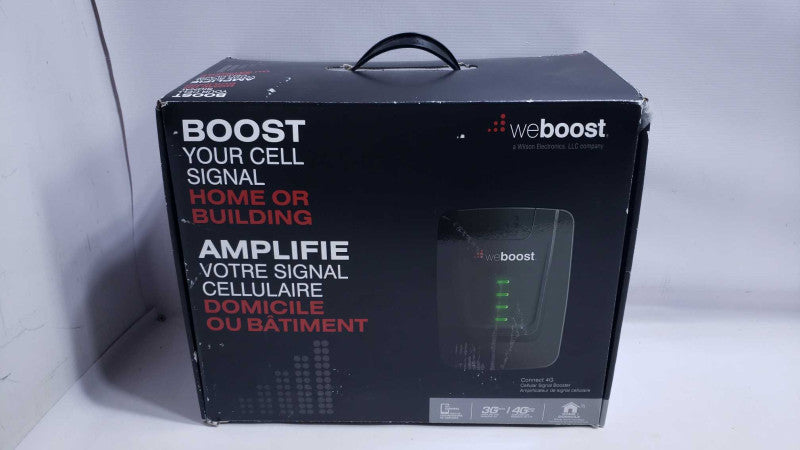 Weboost Connect 4G 470103 Home or Building Cell Signal Booster READ [