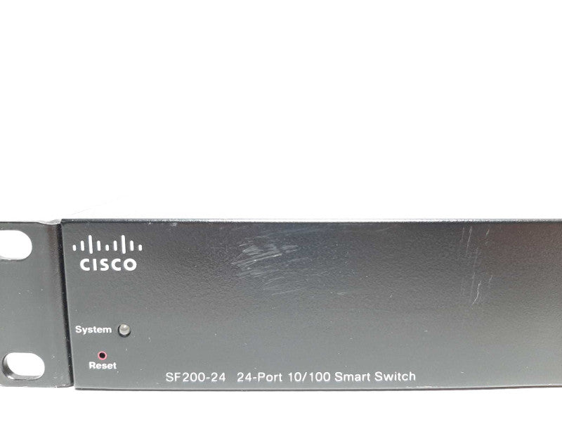 Cisco SF200-24 24-port 10/100 Gigabit Smart Switch +