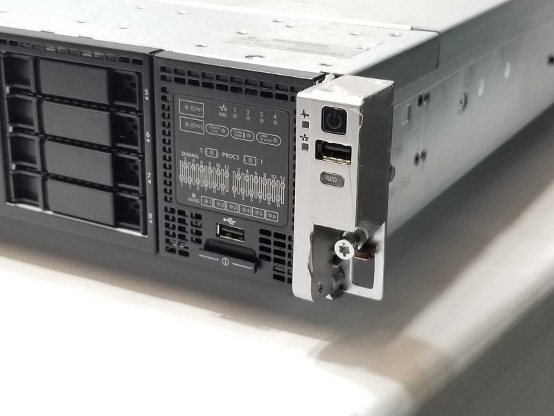 HP DL380p G8, 2x Xeon E5-2609 2.5GHz, 24GB, 2x PSU, P420i, 8x 2.5\\" Read  _