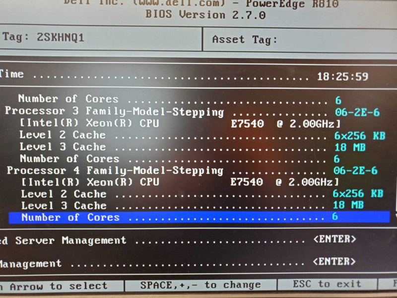 Dell PowerEdge R810 4x Xeon E7540 @ 2.0GHz 128GB Ram 6x 2.5\\" No HDD H700 (