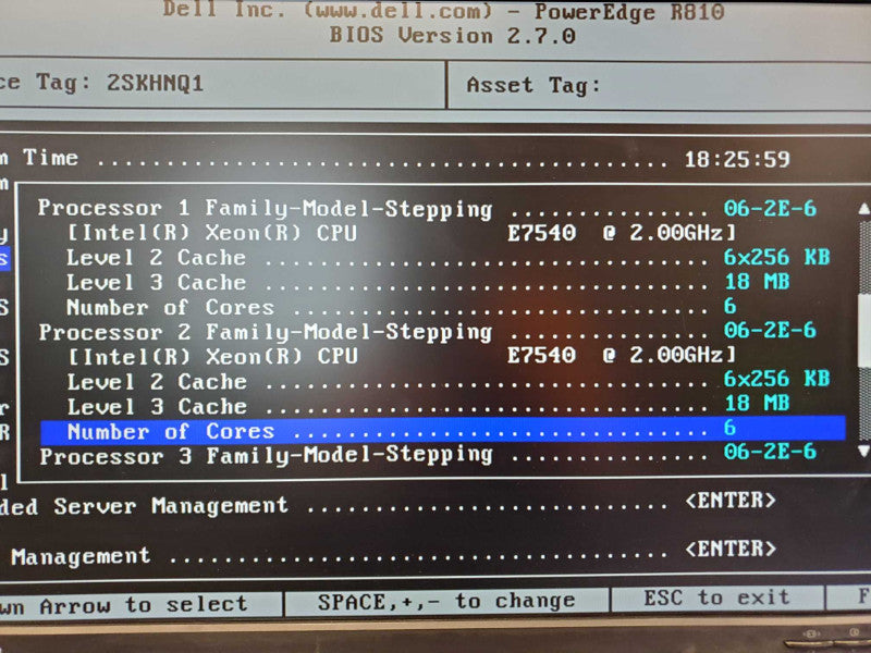 Dell PowerEdge R810 4x Xeon E7540 @ 2.0GHz 128GB Ram 6x 2.5\\" No HDD H700 (