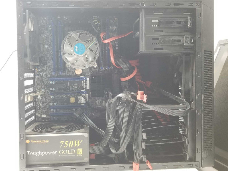 Custom/SuperMicro X10SRA-F, Xeon E5-2620v4 2.1GHz, 8GB DDR4, 750W PSU, Read _
