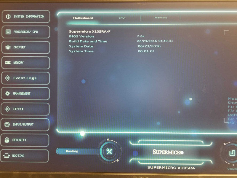 Custom/SuperMicro X10SRA-F, Xeon E5-2620v4 2.1GHz, 8GB DDR4, 750W PSU, Read _