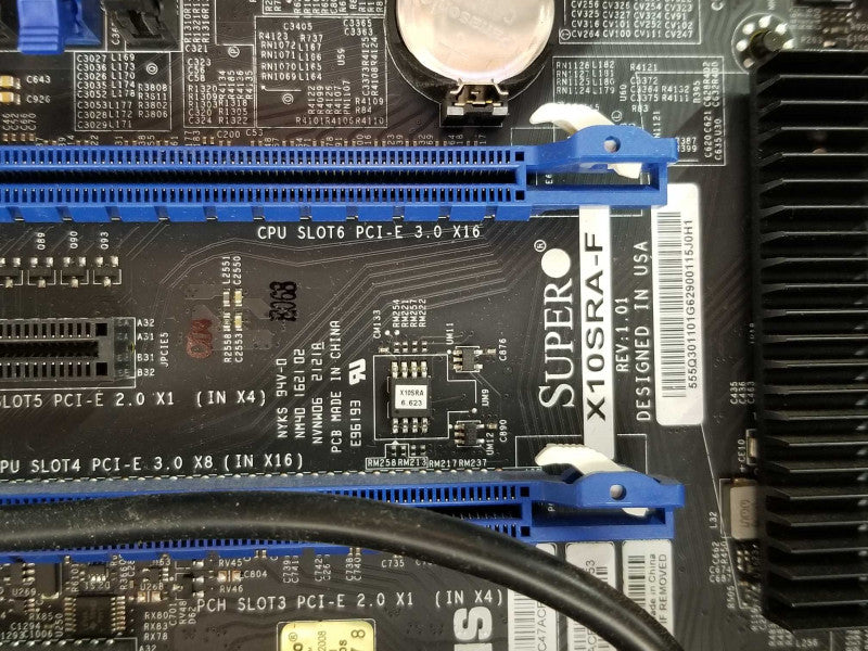 Custom/SuperMicro X10SRA-F, Xeon E5-2620v4 2.1GHz, 8GB DDR4, 750W PSU, Read _