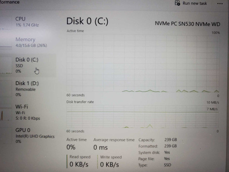 Dell Latitude 5510 Intel Core i5-10310U vPro 16GB RAM 256GB SSD