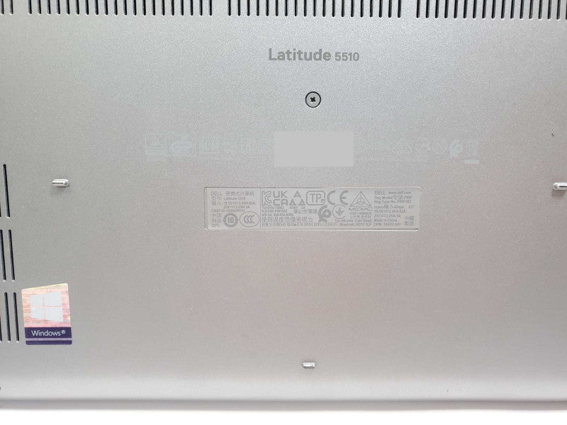 Dell Latitude 5510 Intel Core i5-10310U vPro 16GB RAM 256GB SSD