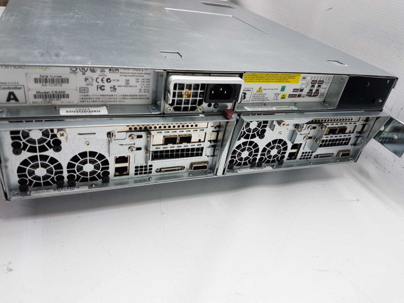 Nimble Storage CS200 Storage / 2x controllers 12gb ram 1x cpu each / 1x PSU #