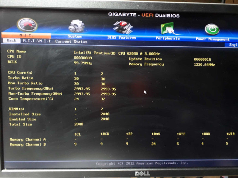 Custom PC Pentium G2030 @ 3.0GHz 2GB DDR3