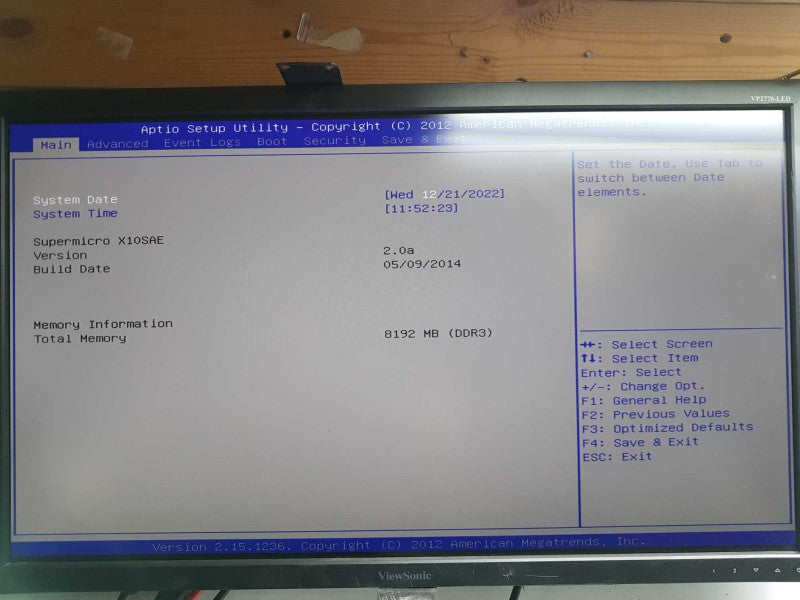 Supermicro X10SAE Custom Chassis I7-4790 @ 3.60ghz / 8gb ram / Gt 720 GPU #