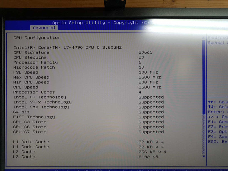 Supermicro X10SAE Custom Chassis I7-4790 @ 3.60ghz / 8gb ram / Gt 720 GPU #