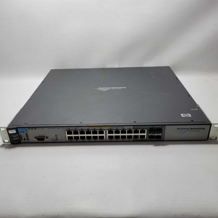 HP ProCurve 3500Yl-24G-POE+ J8692A + Module J9312A SFP+ CX4 10-gbE