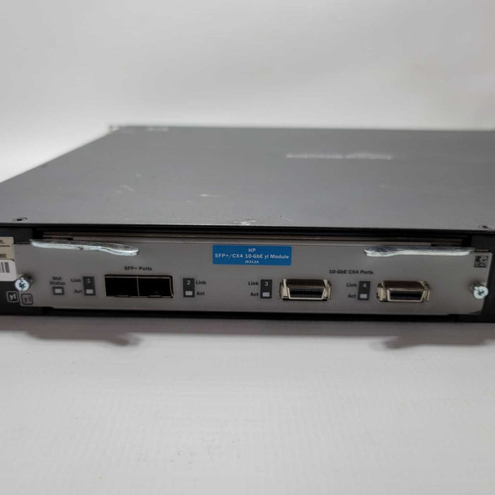 HP ProCurve 3500Yl-24G-POE+ J8692A + Module J9312A SFP+ CX4 10-gbE