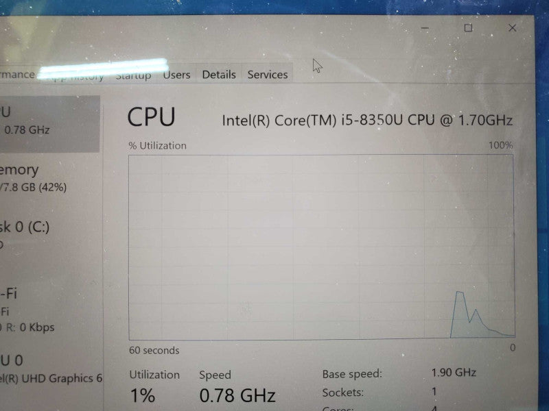 Lenovo ThinkPad X1 Tablet Gen 3 Core i5-8350U 1.7GHz 8GB 256GB SSD