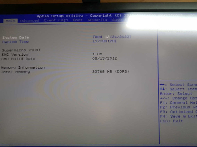 Supermicro X9DAi 2x Xeon E5-2620 @ 2.00ghz / 32gb ram / FirePro V5800 #