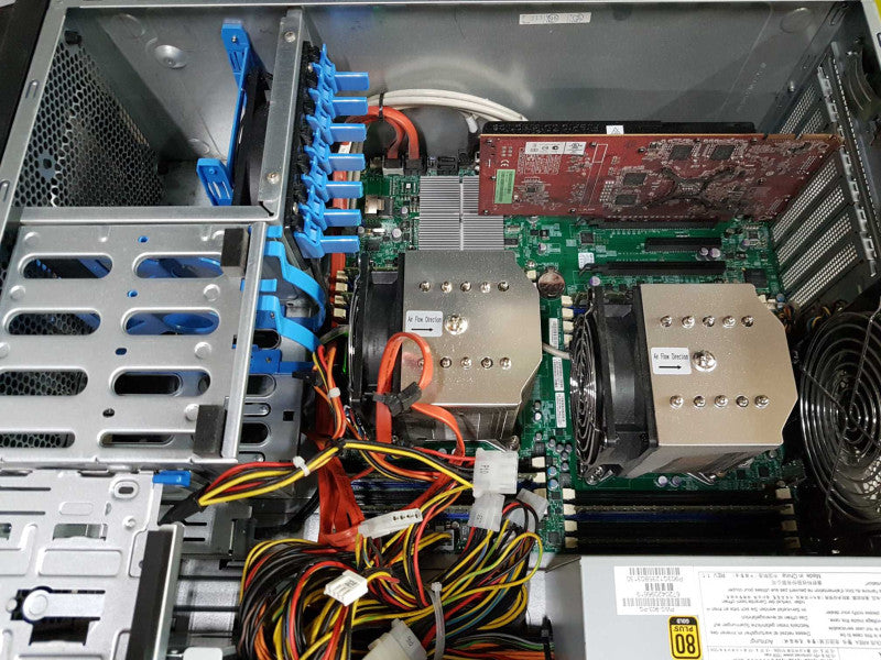 Supermicro X9DAi 2x Xeon E5-2620 @ 2.00ghz / 32gb ram / FirePro V5800 #