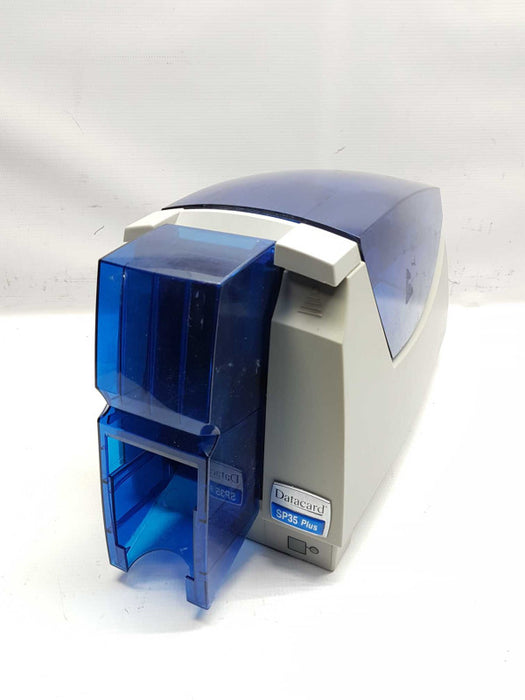 Datacard SP35 Thermal Transfer Full Color One-sided ID Card Printer USB #
