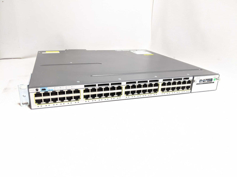 Cisco WS-C3750X-48PF-S V04 48-Port PoE Gigabit Switch 1x PSU