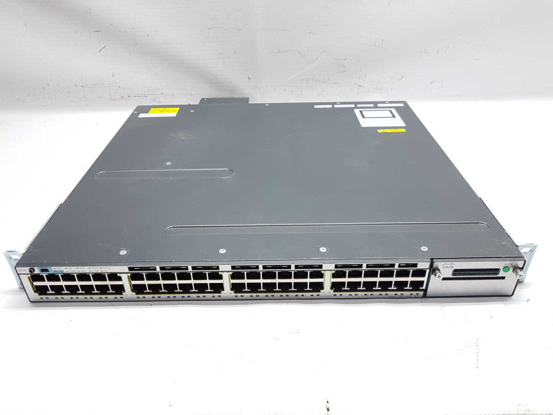 Cisco WS-C3750X-48PF-S Catalyst 3750X 48 Port Base Switch / FACT RESET #