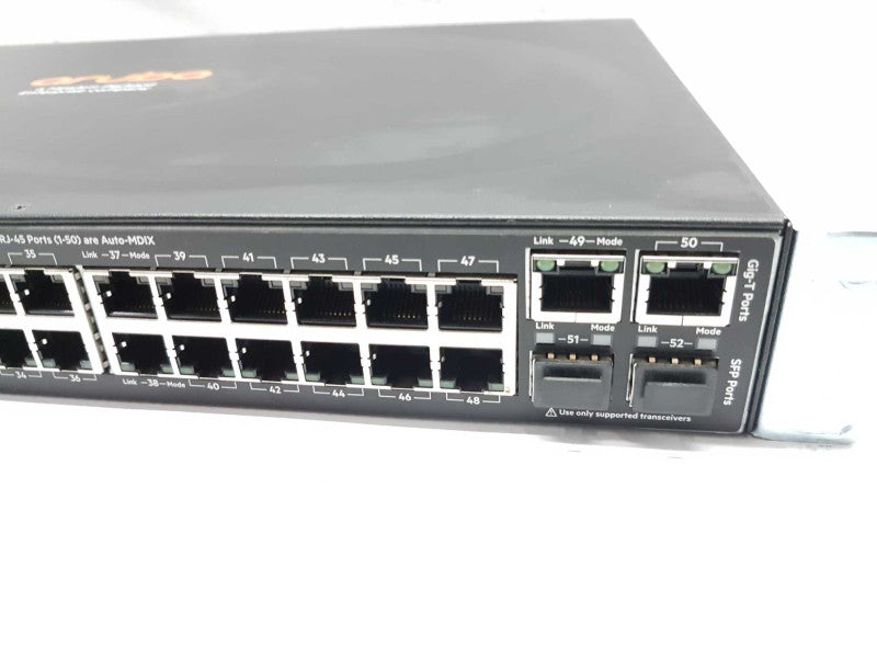 HP 2530-48 Procurve 48-Port PoE+ Switch J9778A / FACTORY RESET #
