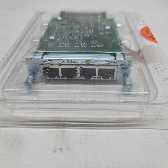 Cisco HWIC-4ESW-POE 4 Port 10/100 Ethernet Switch Interface Card