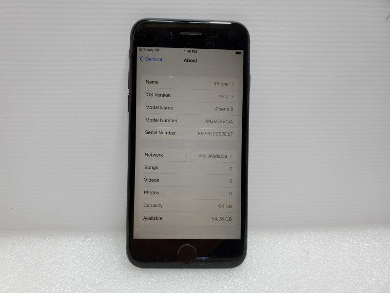 Apple iPhone 8 - 64 GB - Gray [Unlocked - As Is - Read] (