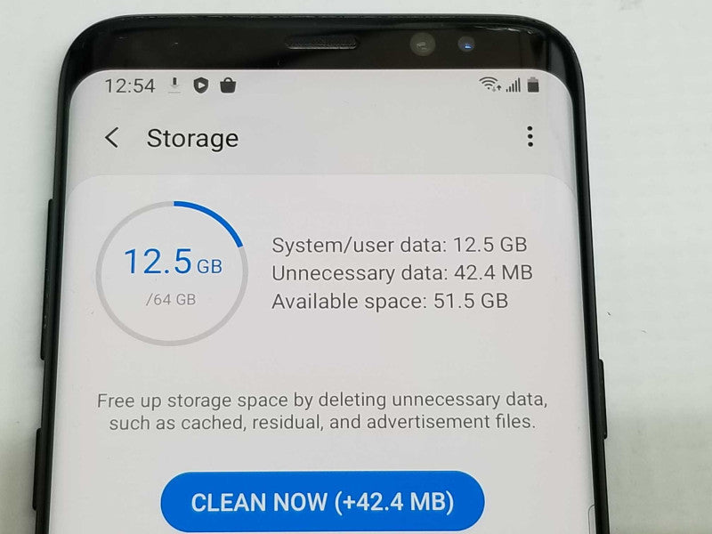 Samsung Galaxy S8 64gb factory reset, Bell, Read