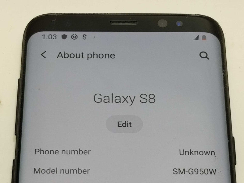 Samsung Galaxy S8 64gb factory reset carrier unlocked