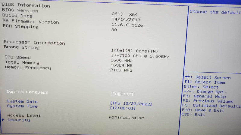 Custom PC Asus Prime B250M-C i7-7700@3.6GHz 16GB DDR4 AMD R7 240 2GB No HDD [