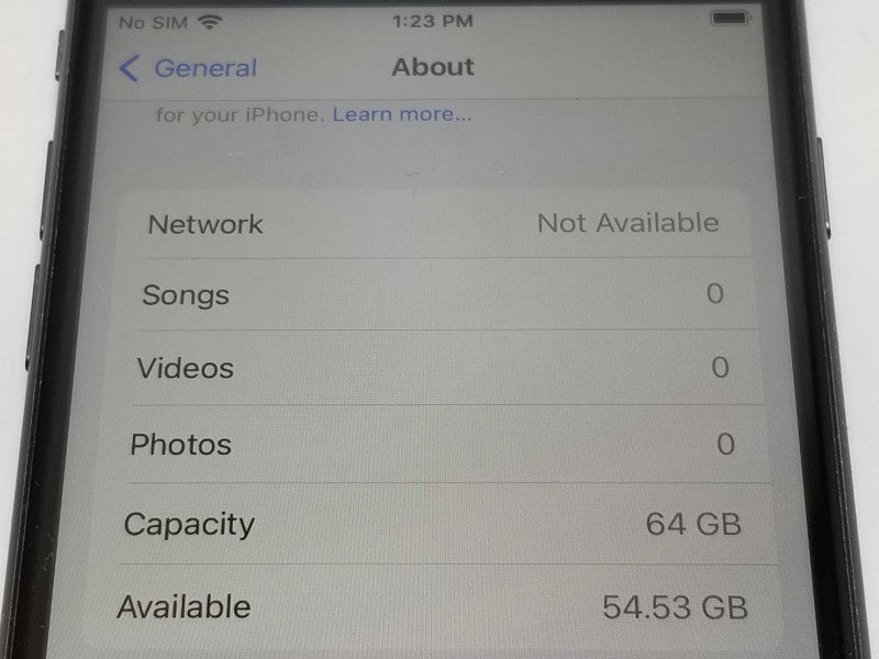 Apple iPhone 8 64GB, Unlocked, Factory reset