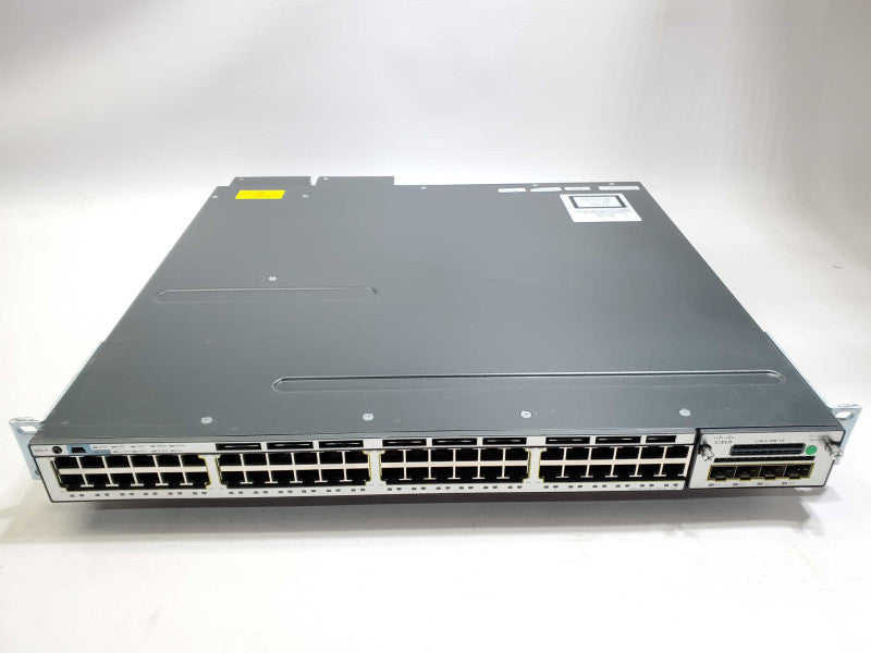 Cisco WS-C3750X-48PF-S PoE+ IP Base with C3KX-NM-1G 2x PSU QTY