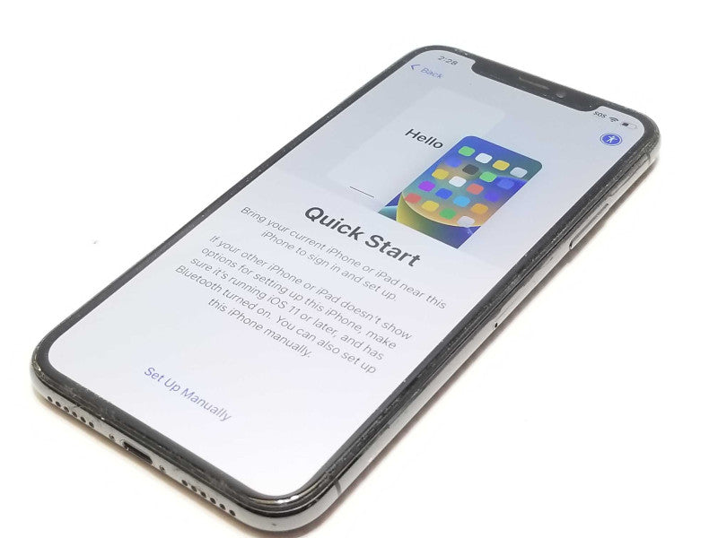 Apple iPhone X Space Gray 64G Activation Locked AS-IS READ