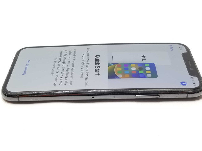 Apple iPhone X Space Gray 64G Activation Locked AS-IS READ