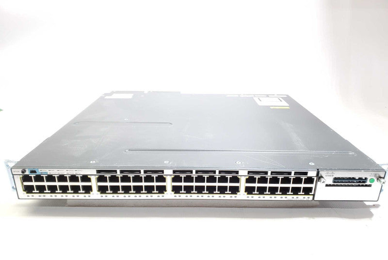 Cisco WS-C3750X-48PF-S PoE+ IP Base 2x PSU QTY
