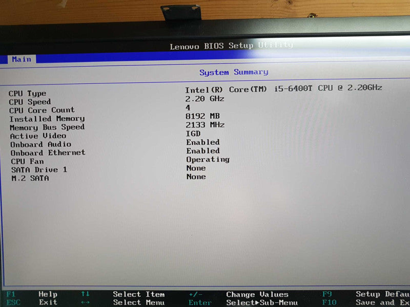 Lenovo M700 thinclient i5-6400T @ 2.20ghz / 8gb ram / read #