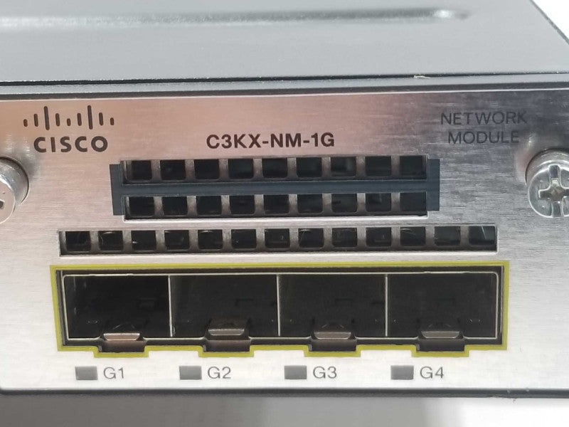 Cisco WS-C3750X-48PF-S Gigabit PoE Plus IP Base w/ C3KX-NM-1G, 1x PSU QTY ~