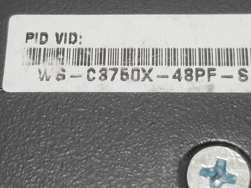 Cisco WS-C3750X-48PF-S Gigabit PoE Plus IP Base w/ C3KX-NM-1G, 1x PSU QTY ~