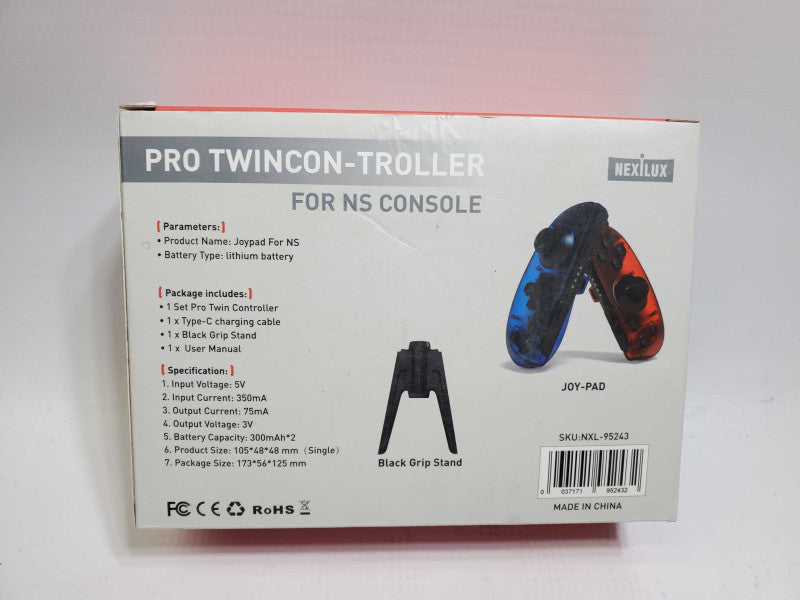 PRO TWINCON-TROLLER NEXILUS FOR SWITCH (JOY-CON) OpenBox