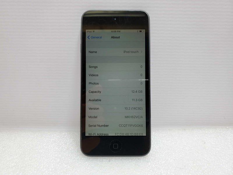 Apple iPod Touch 6th Gen - 16 GB - Black (