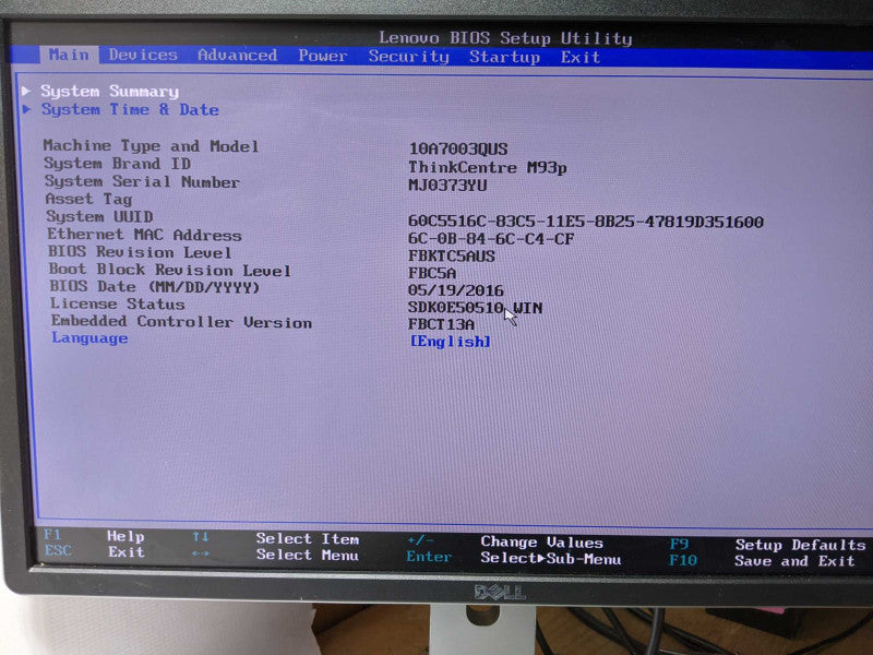 Lenovo Tower 10A7003QUS i5-4590 @ 3.3GHz 8GB DDR3 No HDD