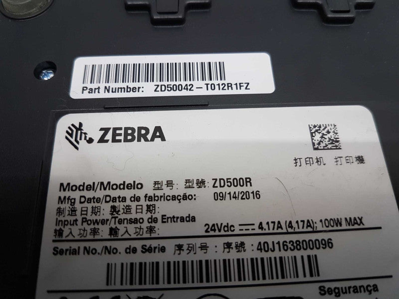 Zebra ZD500R Thermal Transfer RFID Printer / READ #