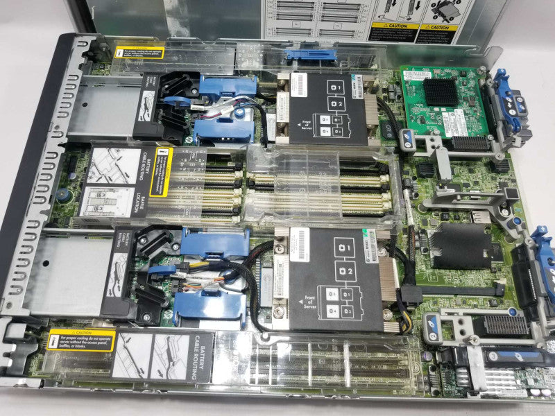 HP ProLiant BL660c Gen8 server, 4x E5-4640 2.4GHz/ 64GB DDR3 ECC, No HDDs. ~