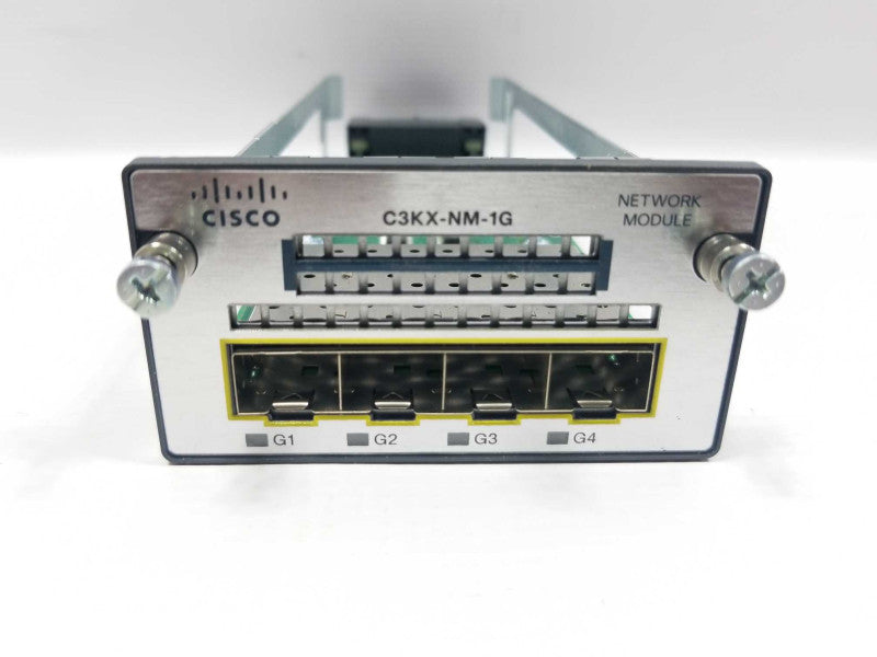 Cisco C3KX-NM-1G 4-Port Gigabit SFP for 3750X 3560X Switches, QTY ~