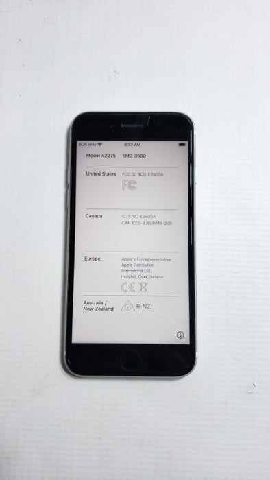 Apple White iPhone SE G2 2020 A2275 64G READ [