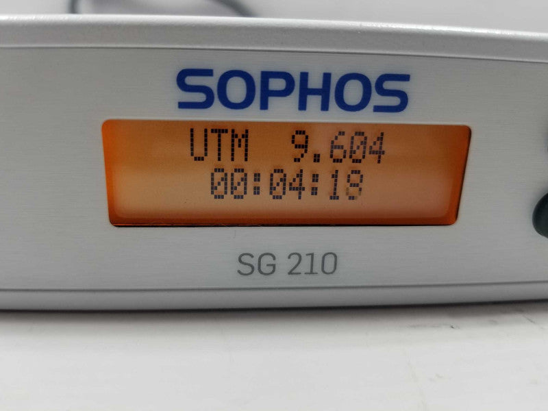 Sophos SG 210 Rev. 2 Firewall Security Appliance, FACTORY RESET, QTY ~