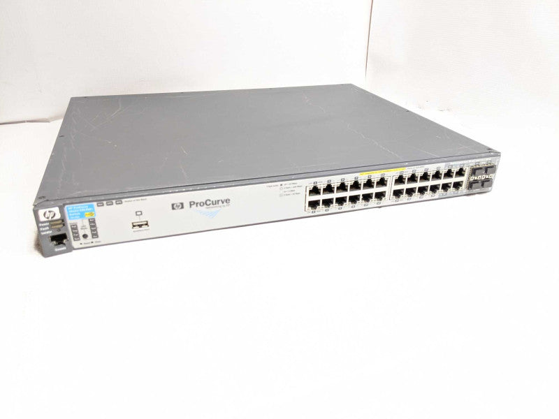 HP ProCurve 2910al-24G PoE+ J9146A 24-Port PoE+ Gigabit Managed Network Switch