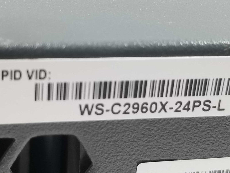 CISCO WS-C2960X-24PS-L Catalyst 2960-X 24 GigE PoE 370W, 4 x 1G SFP, LAN Base, ~