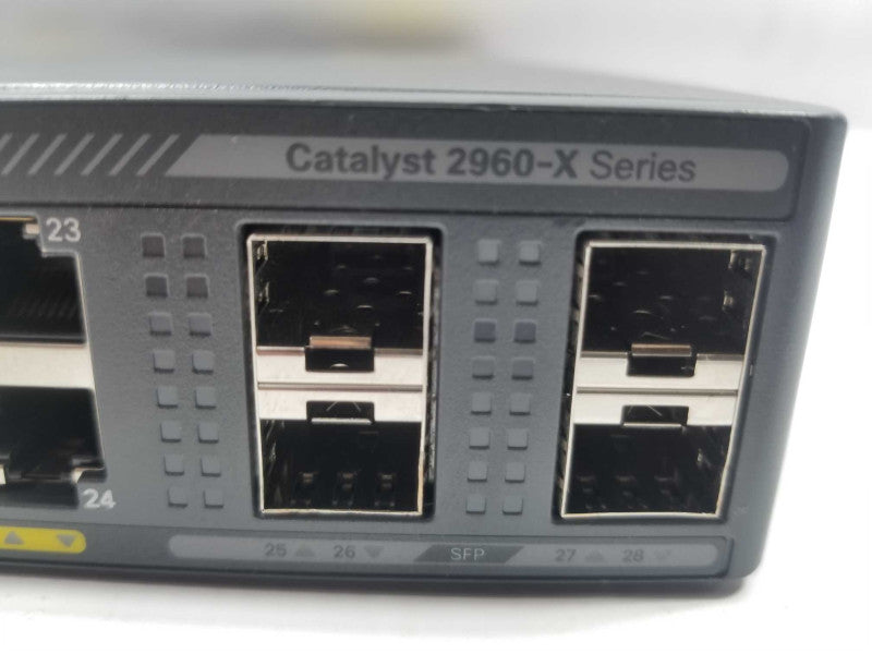 CISCO WS-C2960X-24PS-L Catalyst 2960-X 24 GigE PoE 370W, 4 x 1G SFP, LAN Base, ~