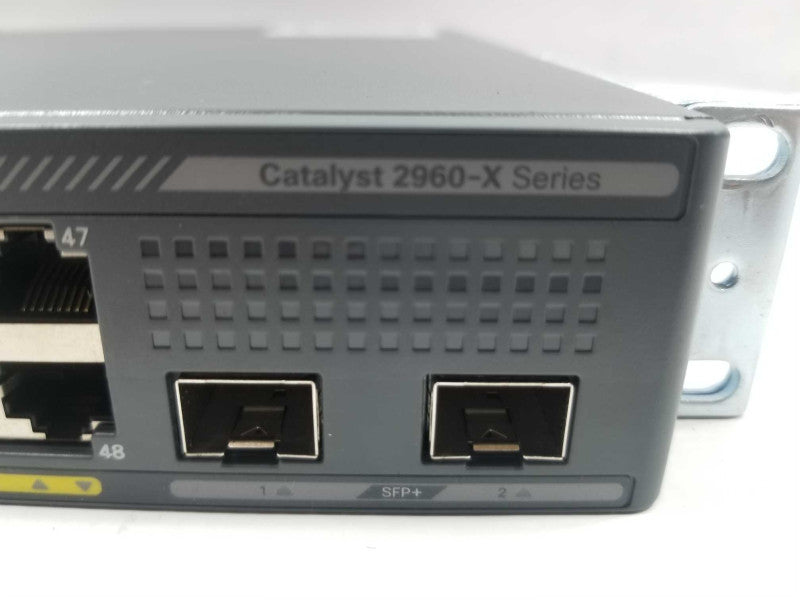 Cisco Catalyst WS-C2960X-48TD-L 48 GigE 2 x 10G SFP+ LAN Switch ~